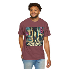 Music Lynyrd Skynyrd Inspired Gimme Three Steps AI Graphic - Unisex Comfort Colors Shirt