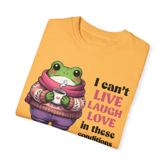 Vintage Style Funny Frog Tshirt  - Stylish Unisex T Shirt