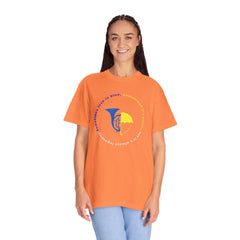 Blue French Horn & Yellow Umbrella T-Shirt — HIMYM Fan Tee