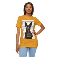 K9 Mugshot Personalized with your Dog T-Shirt