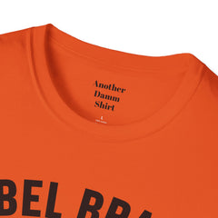 Rebel Brand Motorcycle Race Team Unisex Softstyle T-Shirt