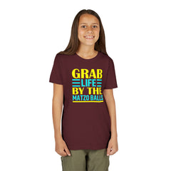 Funny Passover Matzo Balls Quote Youth Short Sleeve Tee