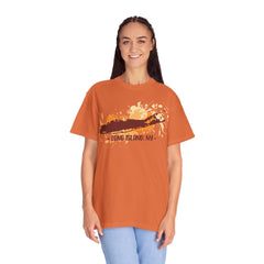 Long Island NY Comfort Colors Garment-Dyed T-shirt with Long Island Ice Tea Cocktail Recipe on Back