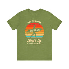 Shinnecock Inlet Beach Vibes Unisex Tee - Surf's Up Long Island | Summer Shirt