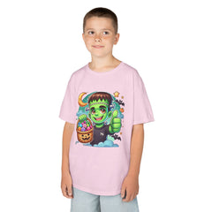 Kids Halloween Frankenstein Monster Tee