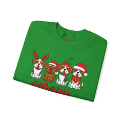 Merry Woofmas- Unisex Heavy Blend™ Crewneck Sweatshirt