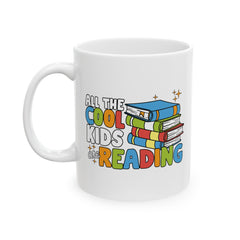 Fun Book Reading mug, white ceramic mug, funny Librarian gift, 11oz, 15oz mug, gift for Librarian, gift for him, gift for her, Birthday gift