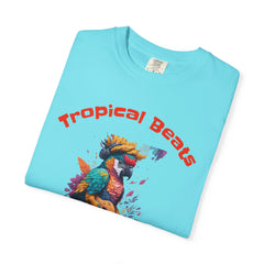Tropical Beats Graphic T-Shirt — Feathery Feats Design