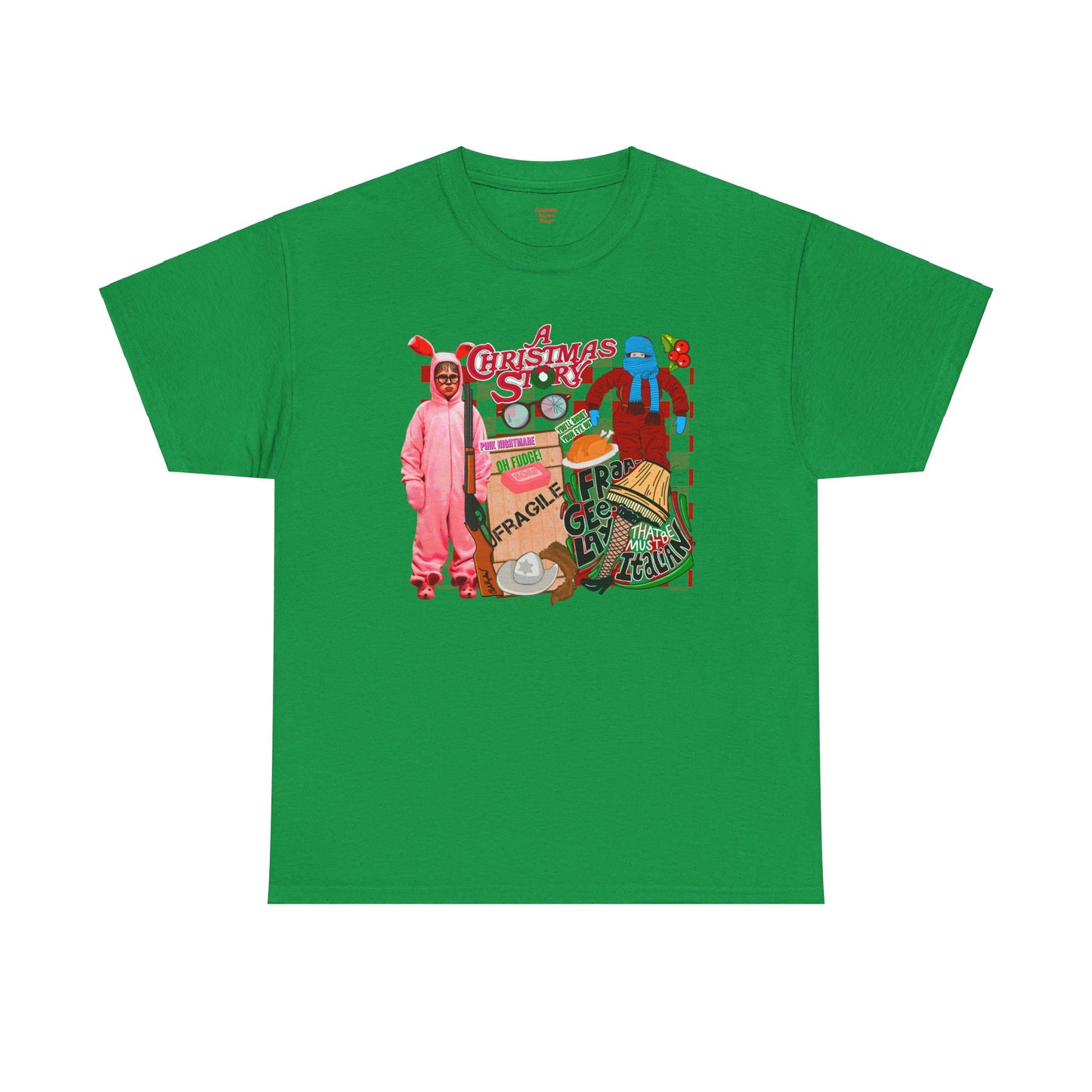 A Christmas Story Montage - Unisex Heavy Cotton Tee