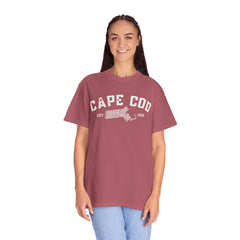 Cape Cod Unisex Garment-Dyed T-Shirt - Vintage Style Tee