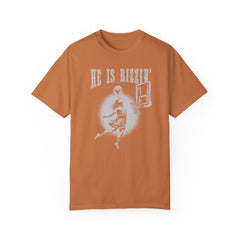 He Is Rizzin' Vintage Playing Basketball Shirt  -  Unisex T Shirt