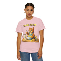 Whisker Cat Baking T-Shirt — Cute Cat Chef Graphic Tee