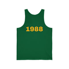 College Mascot Unisex Tank Top - Russell Sage Purple Cow, Red Devil, Golden Horseshoe, Blue Angel Enter into the Notes Box Before Purchase what your Graduation Year Is And We will Imprint It on the Back of Your Top