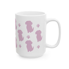 Golden Retriever Ceramic Mug, (11oz, 15oz)