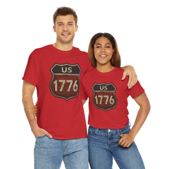 Vintage USA Pride Tee - 1776 Unisex Heavy Cotton Tee
