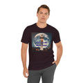 Party At The Moon Tower , Graphic Unisex Jersey Short Sleeve Tee