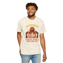 Earth, Wind & Fire Inspired Unisex T-Shirt, September Celebration Tee, Music Lover Gift, Vintage Style Top, Concert Shirt