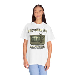 MTV Used to Play Music T-Shirt — Retro TV Graphic Tee