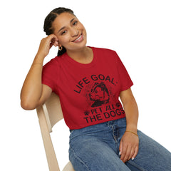 Dog Lover Life Goal Pet ALL The Dogs T-Shirt