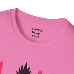 ALOHA with A PineApple Center Unisex Softstyle T-Shirt  Hawaii is so overrated. Grab a T Shirt and a PinaColada instead.