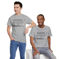 Nuclear Submarine Propulsion Explained Tee, Science Shirt, Geeky Gift, Educational Apparel, STEM Fashion, Nerdy T-Shirt