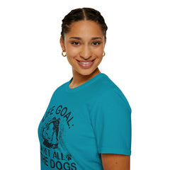Dog Lover Life Goal Pet ALL The Dogs T-Shirt