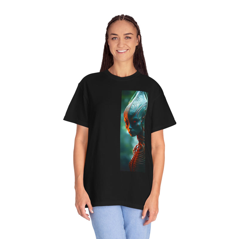 Red Alien - BookMark Unisex Garment-Dyed T-shirt