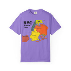 NYC Sitcoms Tour Comfort Colors T-shirt - Unisex Garment-Dyed