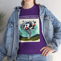 Funny Cow Caught In Tornado Unisex Tee