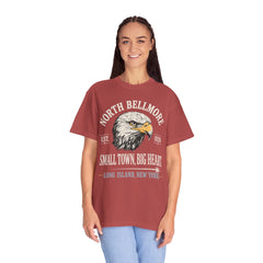 Your Home Town Personalized Eagle T‑Shirt — "Small Town, Big Heart"
