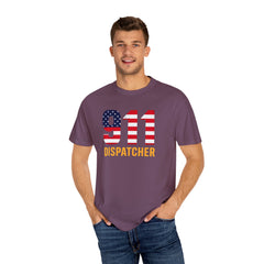 Vintage 911 Dispatcher Garment Dyed T-Shirt