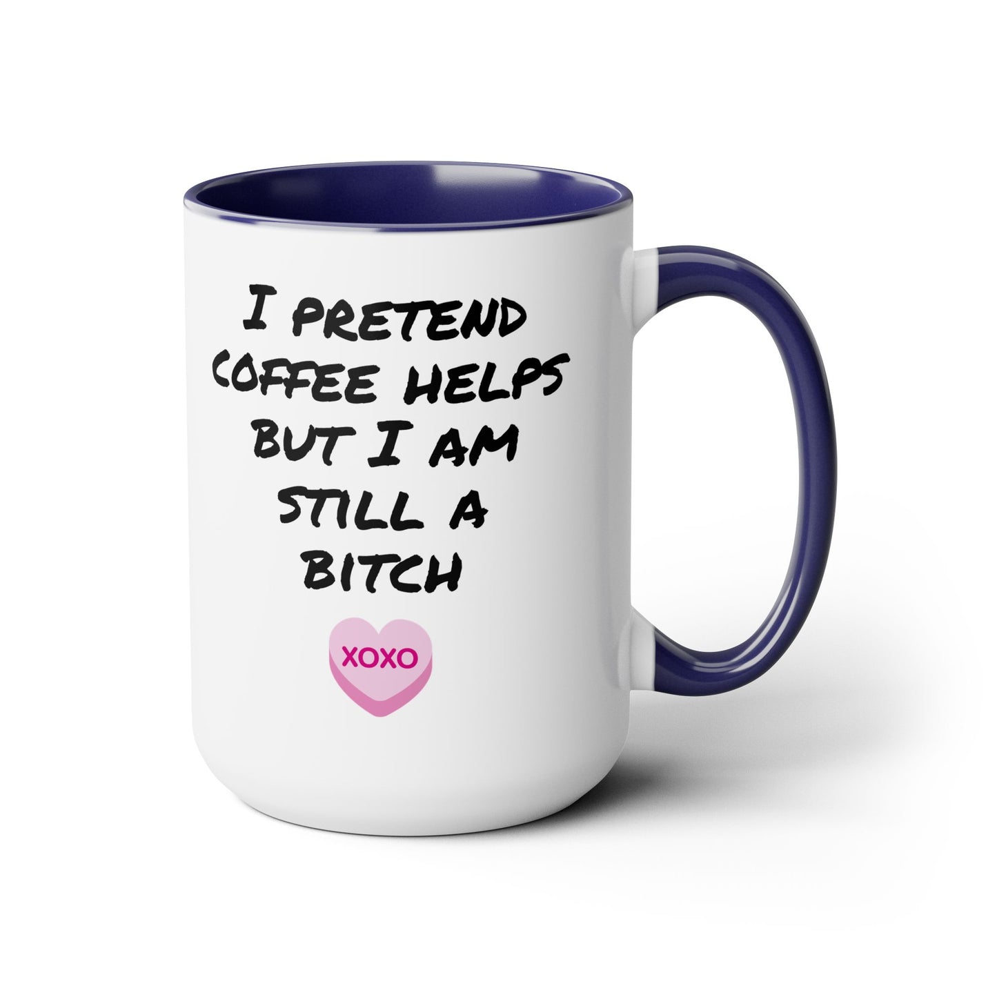 Sassy coffee mug - Two-tone 15oz mug