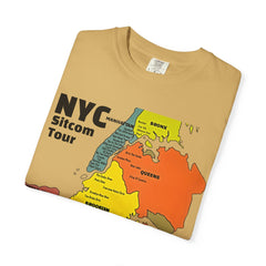 NYC Sitcoms Tour Comfort Colors T-shirt - Unisex Garment-Dyed