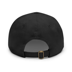 Hempstead Bay Sailing Club Leather Patch Dad Hat — Flying Scot Embroidered Round Patch