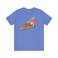 Willy's Wonderland Unisex Tee, Fun Graphic Tee, Casual Shirt, Gift for Fans, Summer Outfit, Movie Inspired Apparel