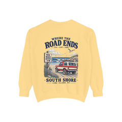 Where the Road Ends South Shore 4x4 Adventure Sweatshirt