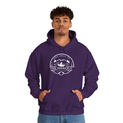The Hideout Adventure Hoodie – Lake Ariel, PA Mountain Graphic Hooded Sweatshirt