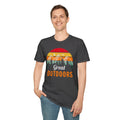 Great Outdoors Mountain Views Unisex Softstyle Graphic T-Shirt