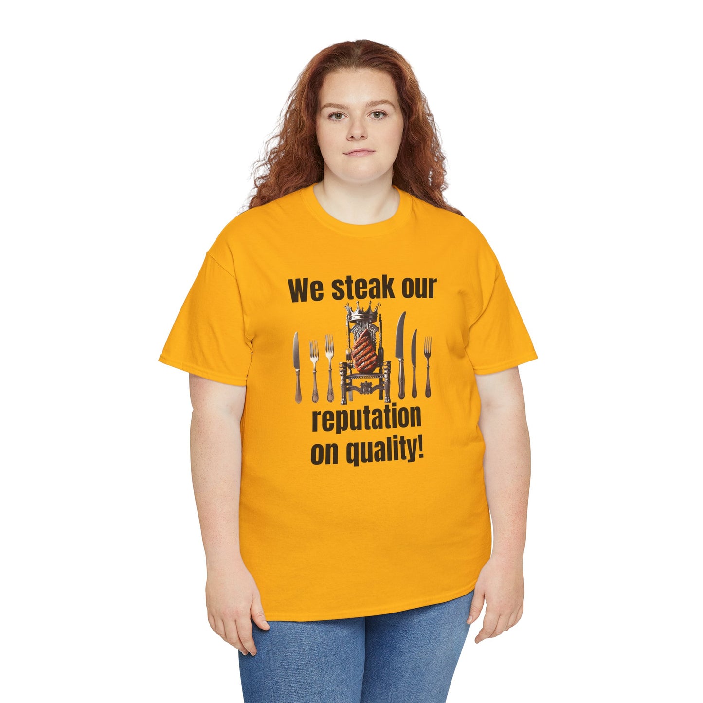 Butcher We steak our reputation on quality! - Unisex Tee