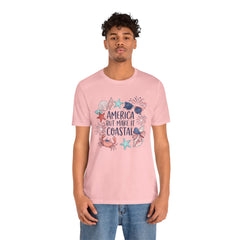 Coastal Fourth of July Tee – "America But Make It Coastal" Graphic T-Shirt