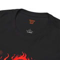 Fiery Fire Ghost - Graphic Unisex Heavy Cotton Tee