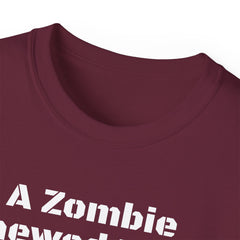 Amputee Zombie Chewed It Off Tee
