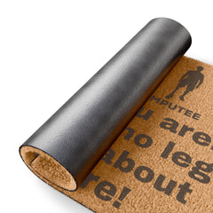 Amputee - Doormat | Amputee Awareness | Limb Awareness | Amputee Humor | Leg Amputee Gift | Unique Doormat | Disability Gift | Motivational