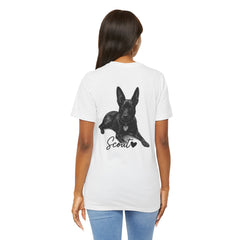 Dog Mom T-Shirt — Personalized Your Dog Image  Tee (Custom Name)