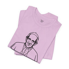Pope Francis Tribute Tee - Faith, Service, Humility, 1936-2025
