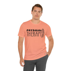 Physical Therapy Unisex Tee - Spine Graphic Gift for PT Student