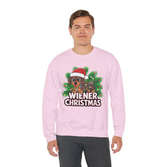 WEINER  CHRISTMAS - Unisex Heavy Blend™ Crewneck Sweatshirt