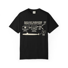 Nautical Science Graphic Tee T-shirt | Marine Submarine Engineer Theme