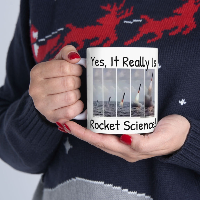 Yes It Really Is Rocket Science Mug | Navy Submarine Tomahawk Missile