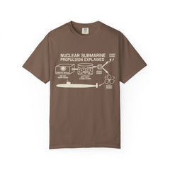 Nautical Science Graphic Tee T-shirt | Marine Submarine Engineer Theme